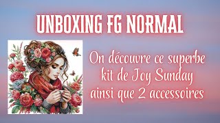 UNBOXING fgnormal crossstitch unboxing pointdecroix [upl. by Lebasile]