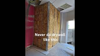 Never do drywall like this  ARTEM REGART drywall mold molddetection [upl. by Irmo]