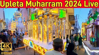 Upleta 10 Muharram Taziya 2024 4K  Upleta Muharram Taziya Decoration  Upleta  Muharram  Gujarat [upl. by Nnek289]