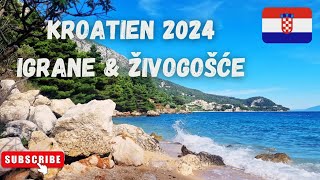 Kroatien 2024🇭🇷 Igrane und Živogošće [upl. by Ahtreb]