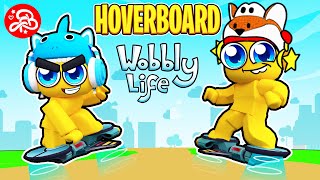 Brincando de Hoverboard🛹Wobbly Life 33 [upl. by Fionnula]