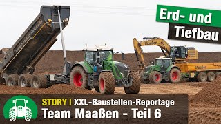 Maaßen Erd und Tiefbau Teil 6  Action auf der Baustelle CAT 352F Bagger amp neuer SpeedDozer [upl. by Anuahsat]