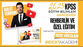 2025 KPSS Eğitim Bilimleri  Rehberlik ve Özel Eğitim Bulut Vurdum  Tanıtım [upl. by Millhon809]