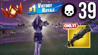 I WON Using Tactical Shotgun ONLY  OG Fortnite Reload RANKED [upl. by Ardeid]