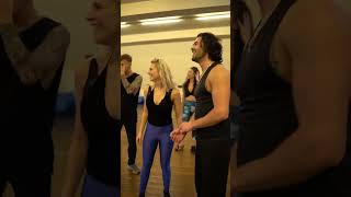 Catch a glimpse of Strictly Come Dancings Graziano Di Prima in rehearsal for his new show Believe [upl. by Noami]