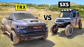 Can a Polaris NorthStar UTV beat ONDGASs 2dr RAM TRX in the Dirt [upl. by Lenka]