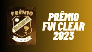 PRÊMIO FUI CLEAR 2023  Direto do Copacabana Palace RJ [upl. by Ehcram100]