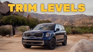 2023 Kia Telluride Trim Levels and Standard Features Explained [upl. by Eeresid]