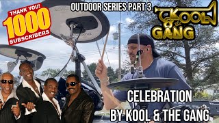 Celebration by Kool amp The Gang Drum Cover [upl. by Yesdnyl]