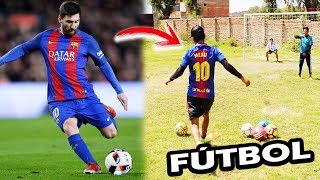 LIONEL MESSI CHALLENGE ¡Retos de fútbol épicos [upl. by Friedberg]