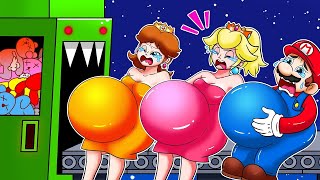 BREWING BABY CUTE amp Teddy Bear Factory  Marios Pregnant  The Super Mario Bros Animation [upl. by Doolittle]