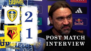 “The fans were amazing”  Daniel Farke  Leeds United 21 Watford [upl. by Groh221]