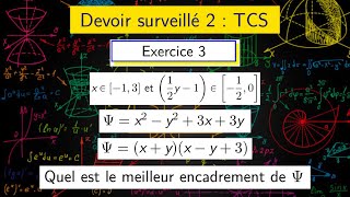 L’ordre dans l’ensemble R — Encadrement dun réel — Exercice 3 — Devoir de maths — TCS [upl. by Litta]