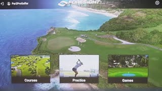 Foresight Sports FSX Play Settings and Features overview [upl. by Brackett675]