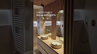 shorts Linerio Panels Walls With Depth [upl. by Pazit574]