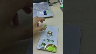 Matte UV spot glossy effect custom your own logo zipperfactory factory foodpackaging unboxing [upl. by Vorfeld]