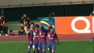 20120320 梶山陽平の得点 [upl. by Hilliard531]