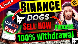 binance to coindcx transfer  100 binance WITHDRAW 🇮🇳 Binance se coindcx usdt transfer  dogs [upl. by Mharg]