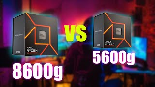 AM4 vs AM5 🛑 NO VALE LA PENA 🛑 8700g vs 8600g vs 5600g [upl. by Epstein]