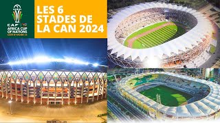 les 6 stades de la CAN 2024 Cote divoire Total Energie [upl. by Jovita]