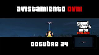 Octubre 24 UBICACIÓN del nuevo Avistamiento OVNI Halloween GTAOnline [upl. by Nylodnew]