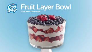 Cool Whip Fruit Layer Bowl [upl. by Ken]