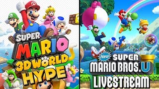 Super Mario 3D World HYPE  New Super Mario Bros U Playthrough [upl. by Hadlee]