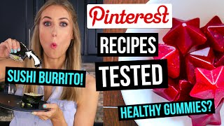 Pinterest Recipes TESTED  3 EASY Meals amp Snacks for School or Work [upl. by Ynnam878]