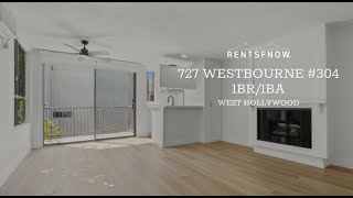 727 Westbourne 304 Los Angeles CA  1 Bedroom 1 Bath [upl. by Ylsew489]