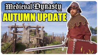 24 HOURS Until Medieval Dynastys Autumn Update RELEASE Heres Whats New [upl. by Yennor]