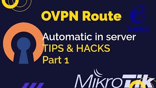 Membuat Open VPN di Mikrotik routing secara otomatis part 1 [upl. by Ferne]