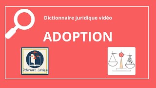 ADOPTION plénière et simple 🔤 [upl. by Vashtee]