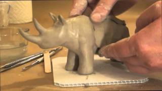 Making a Simple Animal out of Clay [upl. by Yaffit745]