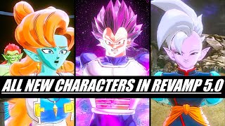 🔥 NEW Xenoverse 2 Revamp 50  ALL NEW CHARACTERS SHOWCASE [upl. by Eslud]