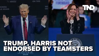 Teamsters refuse to endorse both Trump and Harris [upl. by Enawd]