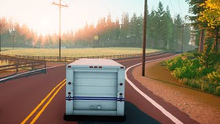 NEW  OpenWorld Delivery Driver Simulator Shipping Packages in 1980s USA  Lake Gameplay [upl. by Marek]