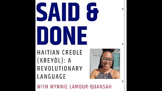 Haitian Creole Kreyòl A Revolutionary Language [upl. by Adnahs363]