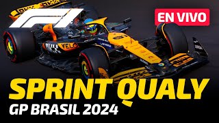 🔴F1 DATACAST  GP BRASIL🇧🇷 CLASIFICACIÓN SPRINT  Live Timing y Mapa Virtual EN VIVO [upl. by Emelun]