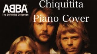 ABBA Chiquitita  Piano Accompaniment  Melody Piano Cover  VD chiquitita piano pianomusic [upl. by Ataga]