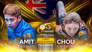 AMIT vs CHOU ▸ 2024 Massé WPA Womens World 9Ball Championship [upl. by Orme477]