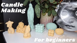 Candle Making For Beginners with Soy Wax at Home amp GIVEAWAY [upl. by Adlig]