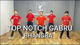 TOP NOTCH GABRU  BHANGRA COVER  VICKY  DEEPAK CHOREOGRAPHY  SWAGGER DEEPAK [upl. by Etteneg]