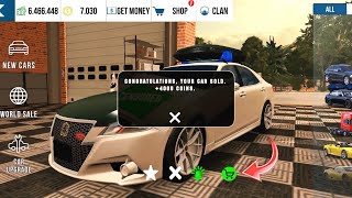 Sell ​​Toyota Crown Car to Word Sale  Car Parking Multiplayer [upl. by Marnia]