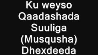 Ku Weyso Qaadashada MusqushaSuuliga [upl. by Fanchie]