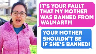 Banned From Walmart Lady Demands Compensation From Me I Pressed Charges  rIDontWorkHereLady [upl. by Tamarra752]