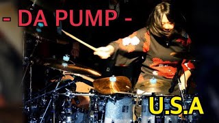 DA PUMP USA ドラム叩いてみた！ [upl. by Nalor]