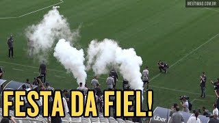 TREINO ABERTO VEJA COMO FOI A ENTRADA DOS JOGADORES DO CORINTHIANS [upl. by Ainav]