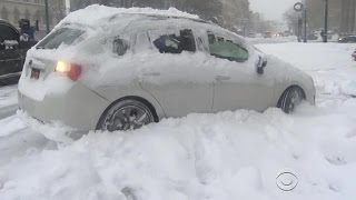 High winds and lakeeffect snow pummel upstate New York [upl. by Philips]