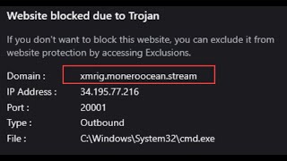 How to Remove xmrigmonerooceanstream Outbound Virus [upl. by Turpin416]