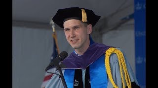 CLSGrad2019  Jonas Vernimmen ’19 LLM LLM Class Speaker [upl. by Kenimod324]